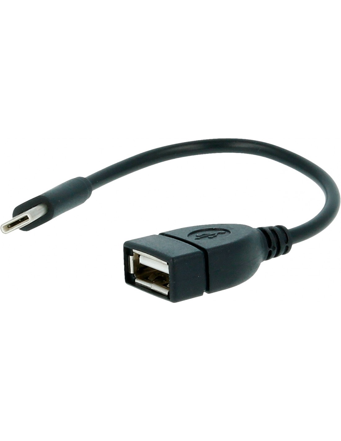 Adaptador Type-C macho - USB hembra OTG On the go