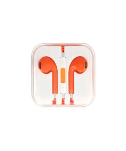 Auriculares manos libres compatible EarPods iPhone5 - naranja