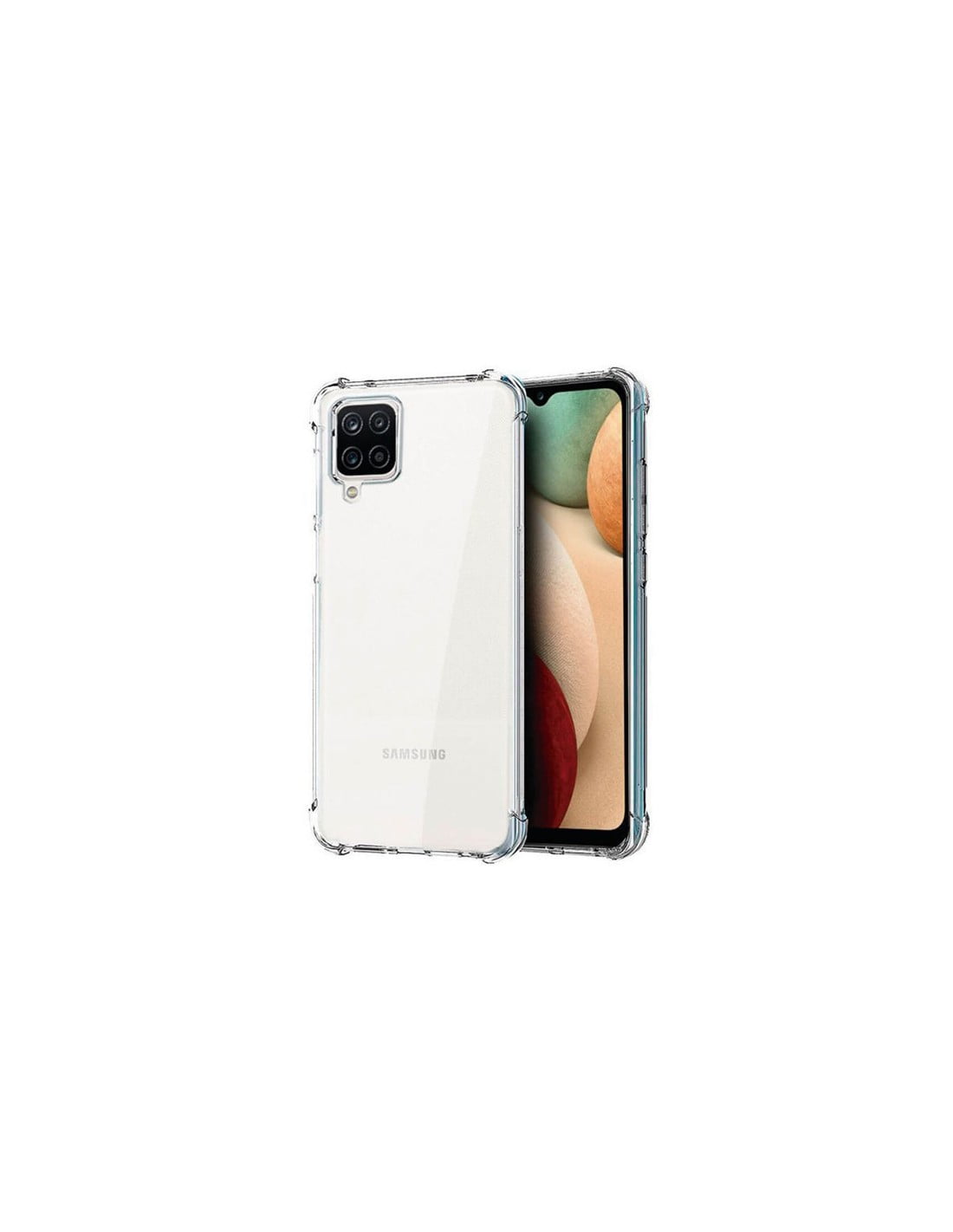 Bikuid : Funda Antishock Gel Case - Samsung Galaxy A12 - transparente