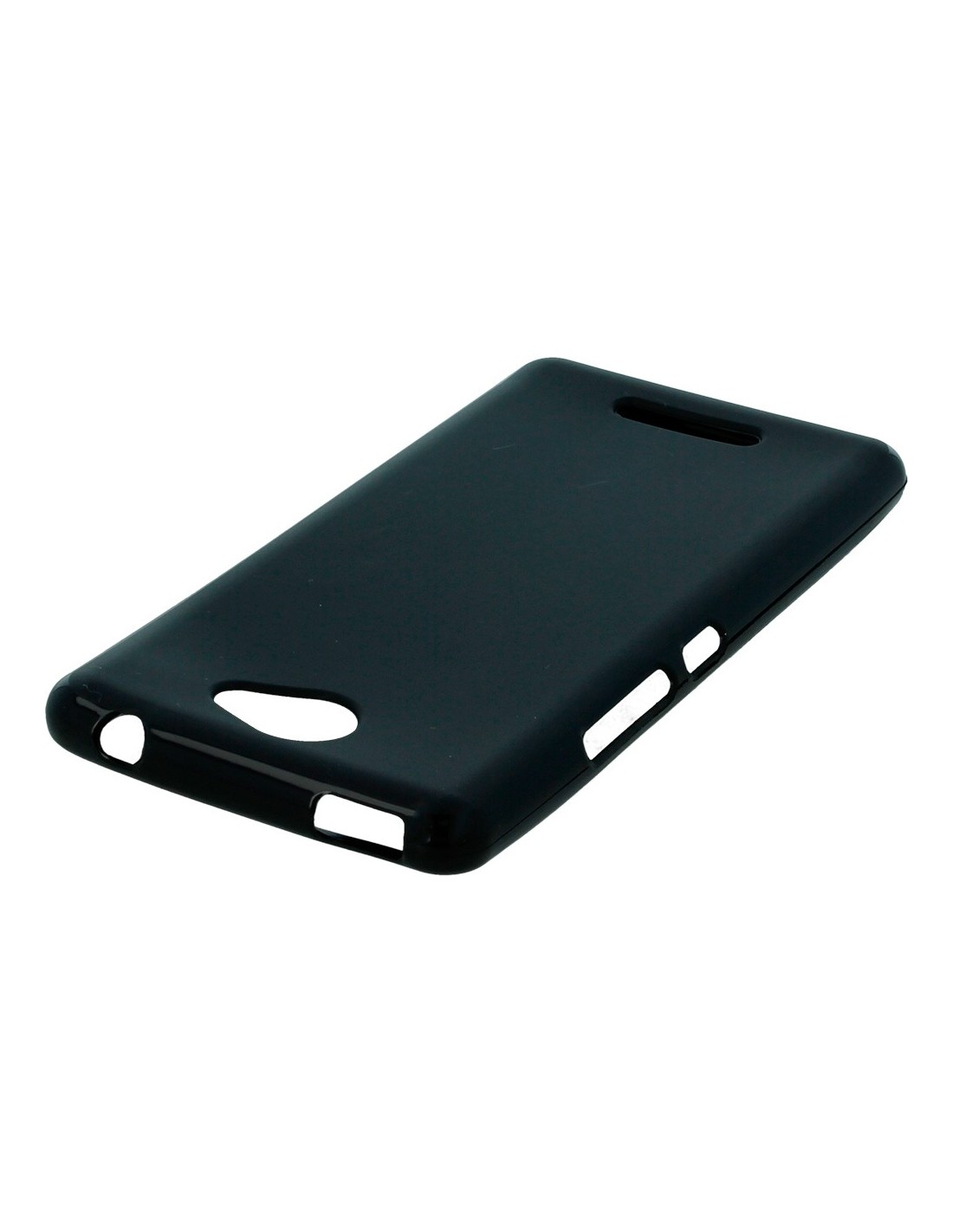 Bikuid : Funda Matte Gel Case - Bq Aquaris U / U Lite - negra