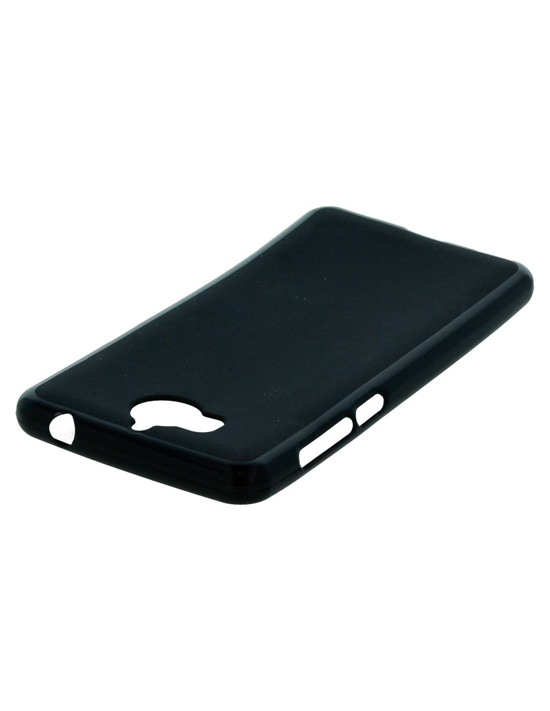 Bikuid : Funda Matte Gel Case - Huawei Y5 2017 / Y6 2017 - negra