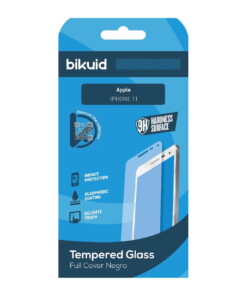 Bikuid : Full Screen Tempered Glass - Apple iPhone 11 - negro