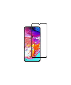 Bikuid : Full Screen Tempered Glass - Samsung Galaxy A70 - negro