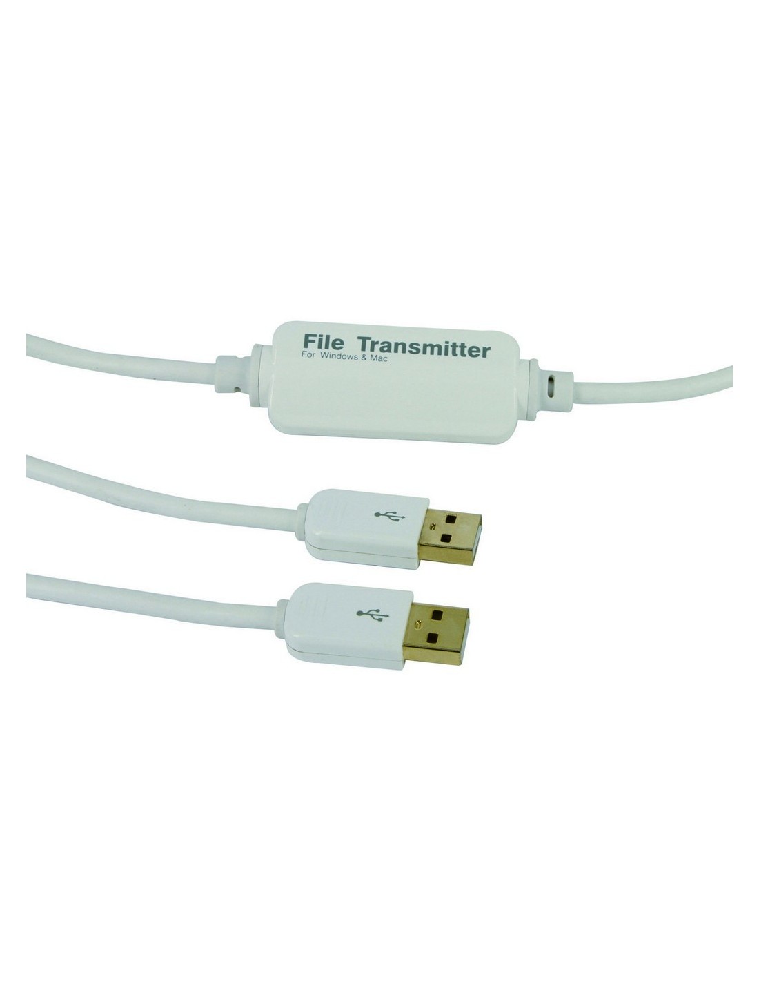 Cable conexión entre 2 PC / Mac (para transferir datos sin necesidad de dispositivo de almacenamiento externo)