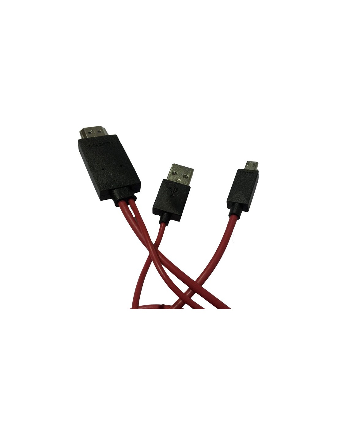 Cable microUSB - HDMI para conexión directa a la TV de Samsung Galaxy S III / Samsung Galaxy Note II
