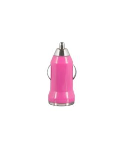 Cargador de coche rosa (enganche USB)