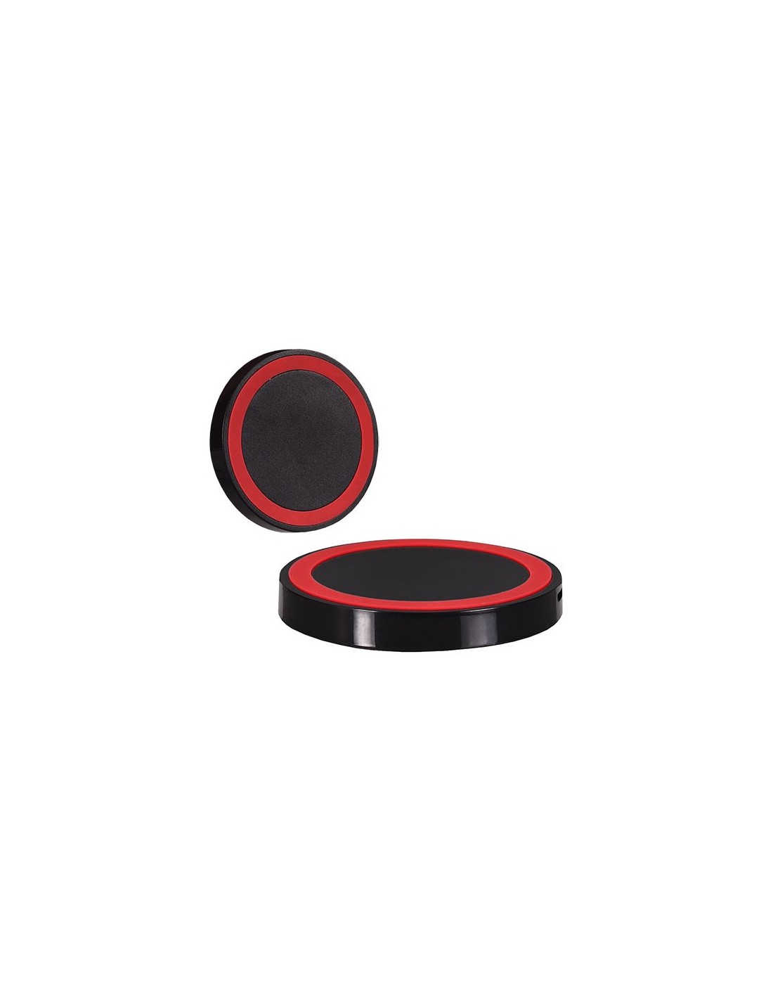 Cargador inalámbrico Circle Qi - rojo