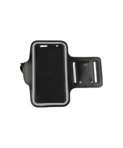 Funda de neopreno para brazo (tamaño Galaxy S III / S4 / S5) negra