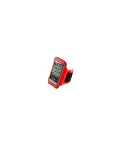 Funda de neopreno para brazo (tamaño iPhone 4 / 4S / 5 / 5C / 5S) roja