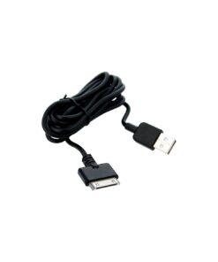 Hama : Cable de datos negro (iPhone 4 / 4S) (bulk)