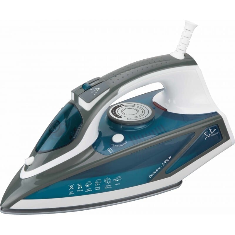 JATA PLANCHA DE VAPOR CERAMICA 2,400W PL619C