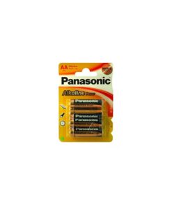 Panasonic : Pack 4 pilas alcalinas LR6 AA (blíster)