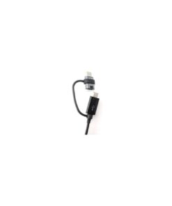 Samsung : Cable de datos EP-DG950DBE - negro (combo Type-C / microUSB) (bulk)