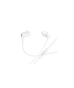 Borofone : Manos libres con cable BM51 - blanco (blíster)