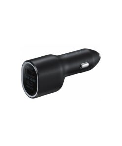 Samsung : Cargador de coche EP-L4020 40W (1xUSB-C 25W + 1xUSB-A 15W) - negro (blíster)