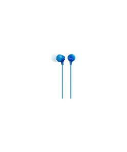 Sony : Manos libres con cable MDR-EX15LP - azul (blíster)