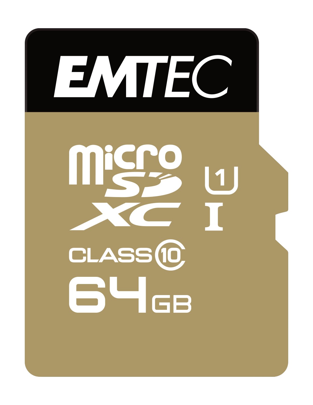 Emtec : microSD Class10 Gold+ 64GB MicroSDXC Clase 10