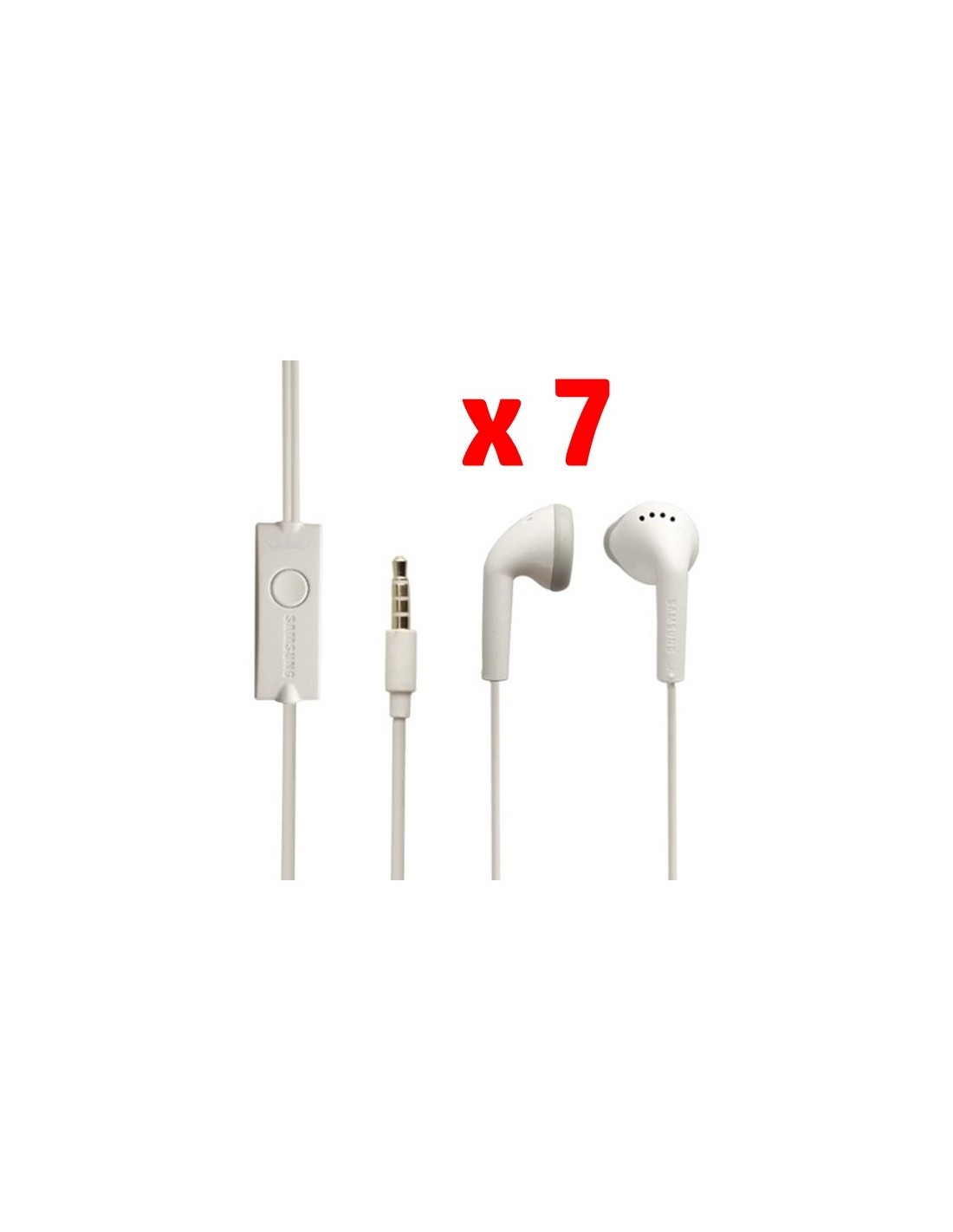 Samsung : Manos libres con cable EHS61 (Pack de 7) (bulk)