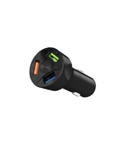 Tactical : Cargador de coche 7A Fast Charge (3 x USB-A) - negro (blíster)