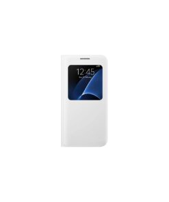 Samsung : Funda S-View Cover - Galaxy S7 - blanca (blíster)