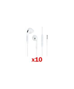 Lote de 10 manos libres con cable Samsung EO-EG920BW - blanco (bulk)
