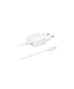 Samsung : Cargador de red EP-T1510 QuickCharge 15W (USB-C / USB-C) - blanco (blíster)