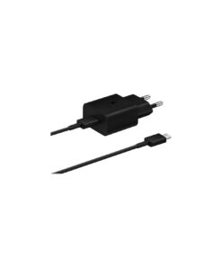 Samsung : Cargador de red EP-T1510 QuickCharge 15W (USB-C / USB-C) - negro (blíster)
