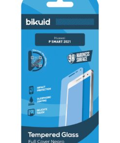 Bikuid : Full Screen Tempered Glass - Huawei P Smart 2021 - negro