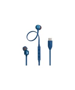JBL : Manos libres con cable T310C (USB-C) - azul (blíster)