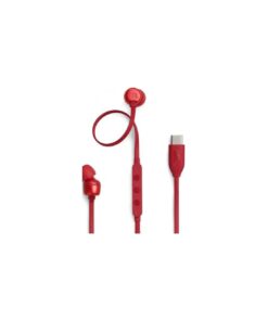 JBL : Manos libres con cable T310C (USB-C) - rojo (blíster)