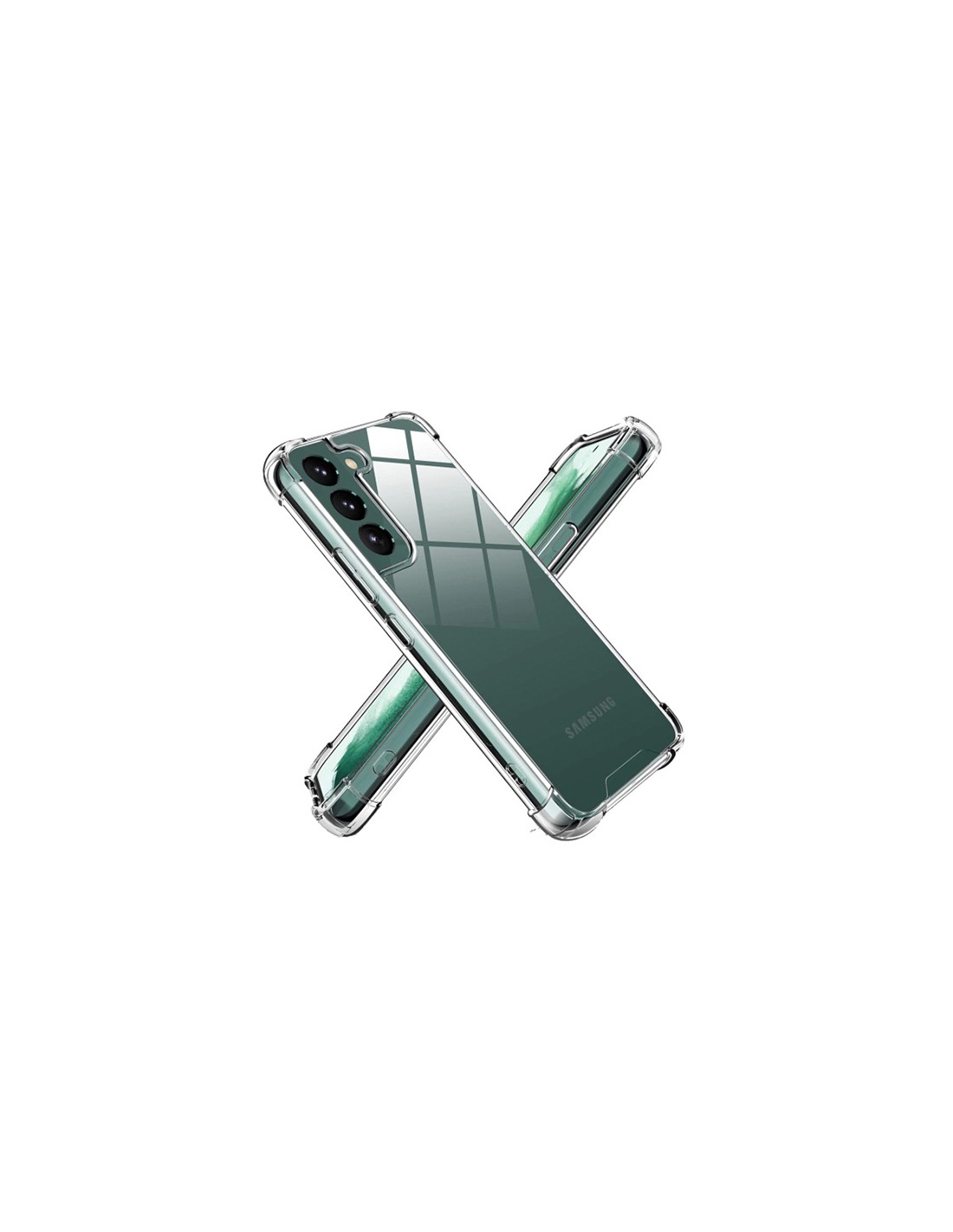 Bikuid : Funda Antishock Gel Case - Samsung Galaxy S22 - transparente