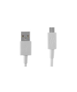 BlackBerry : Cable de datos ASY-31296-003 Blanco (microUSB) (bulk)