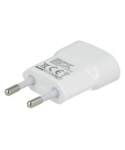 BlackBerry : Cargador de red ASY-31295-003 (enganche USB) - blanco (bulk)