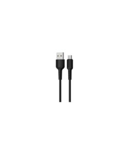 Borofone : Cable de datos BX16 (microUSB) - negro (blíster)