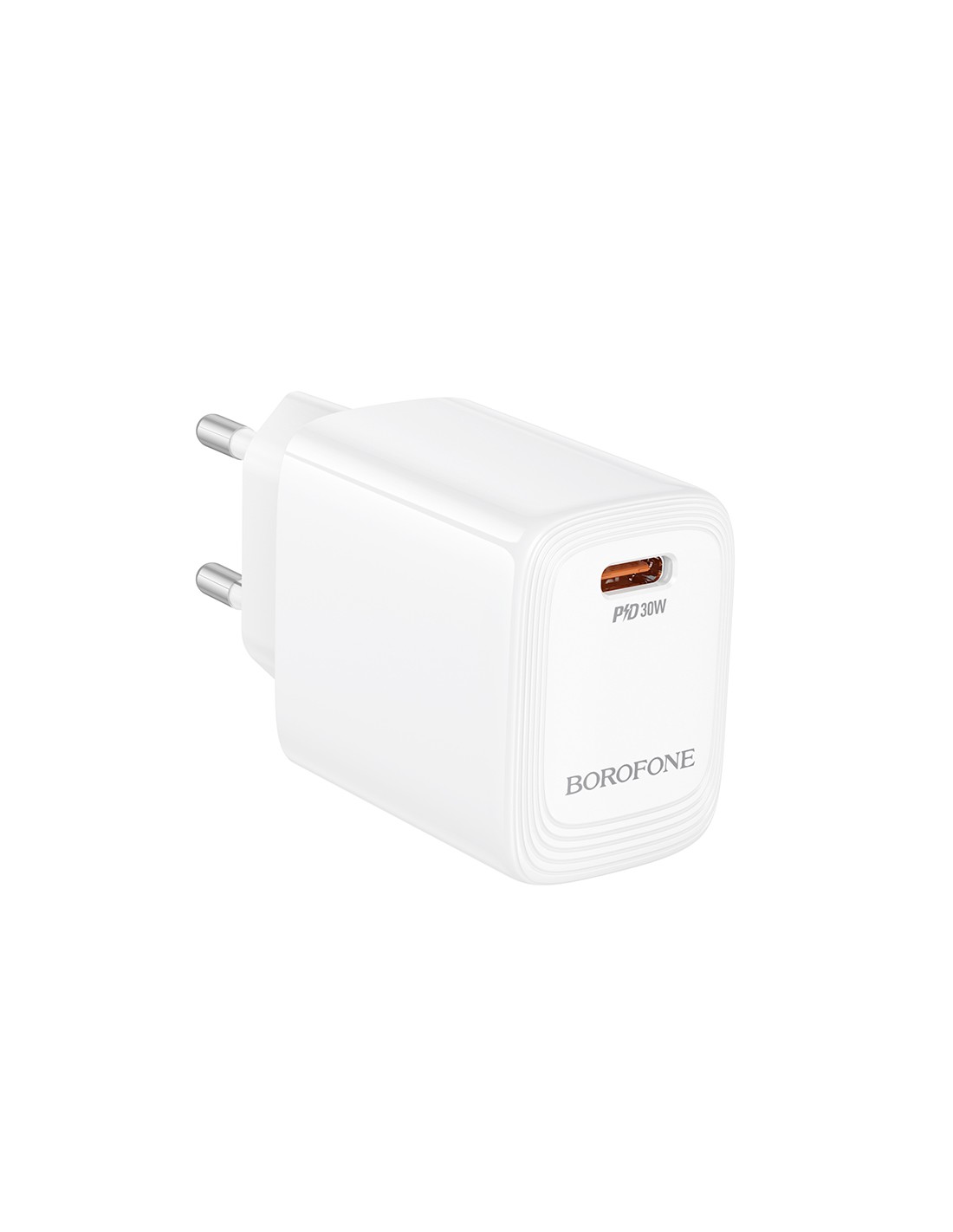 Borofone : Cargador de red BN28 30W (1 x USB-C) - blanco (blíster)