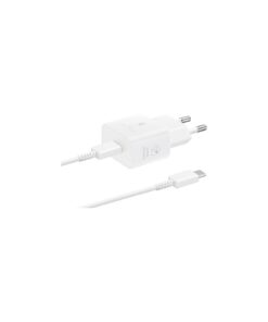 Samsung : Cargador de red EP-T2510 QuickCharge 25W (USB-C / USB-C) - blanco (blíster)