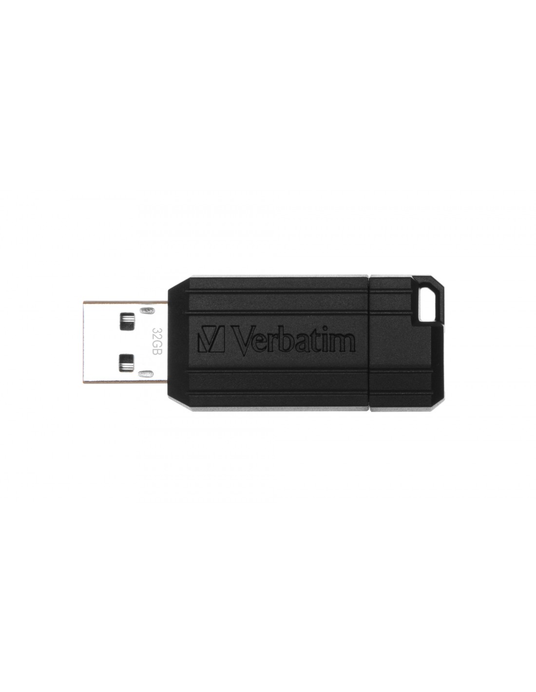 Verbatim : PinStripe - Unidad USB de 32 GB - Negro